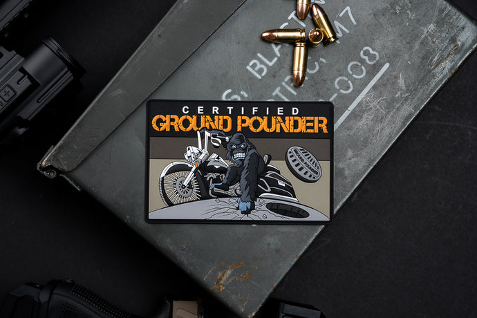 Certified Ground Pounder Patch