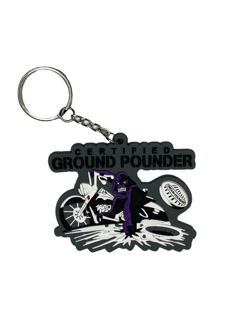 Certified Ground Pounder Keychain